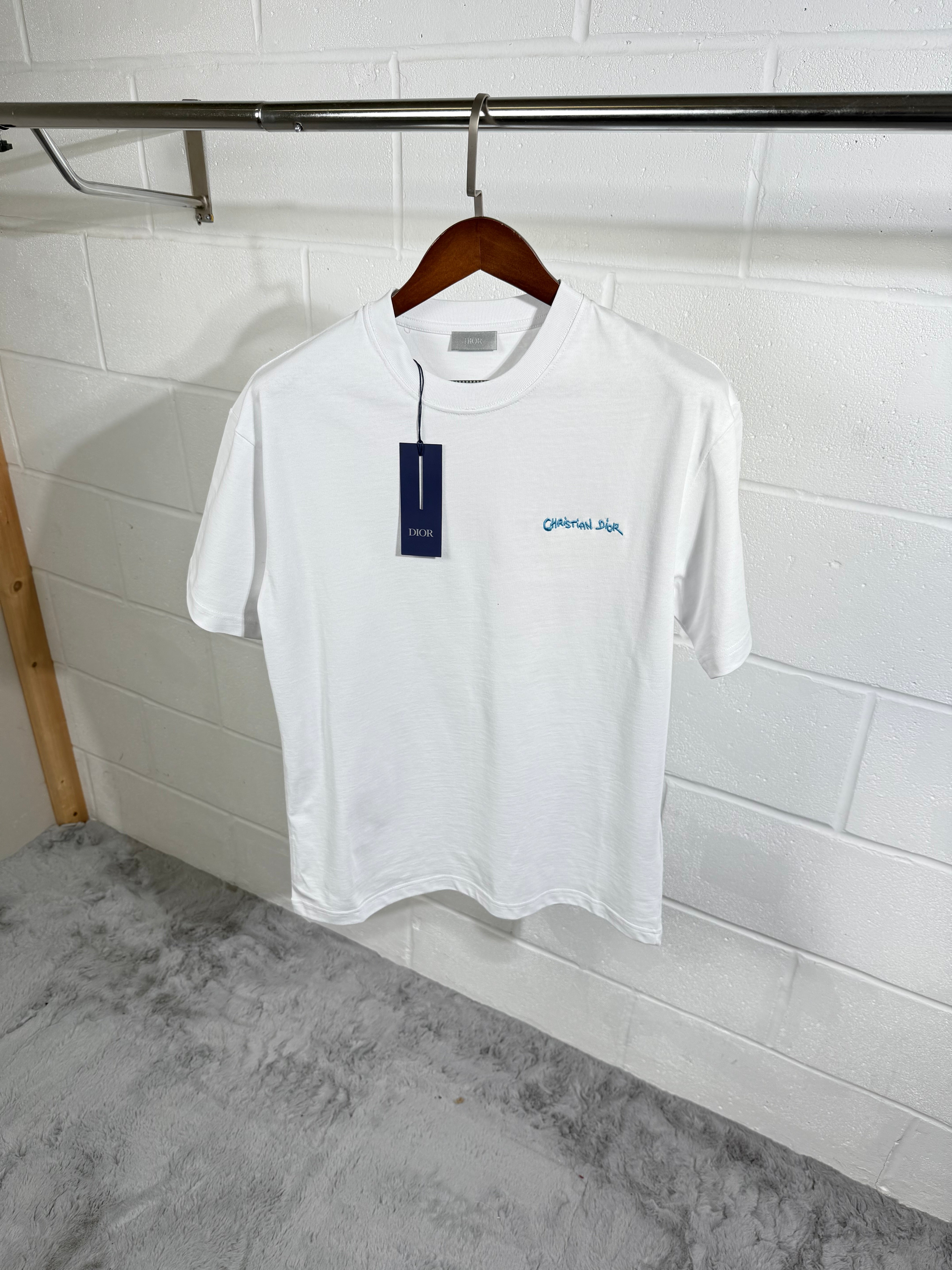 Dior logo tee white