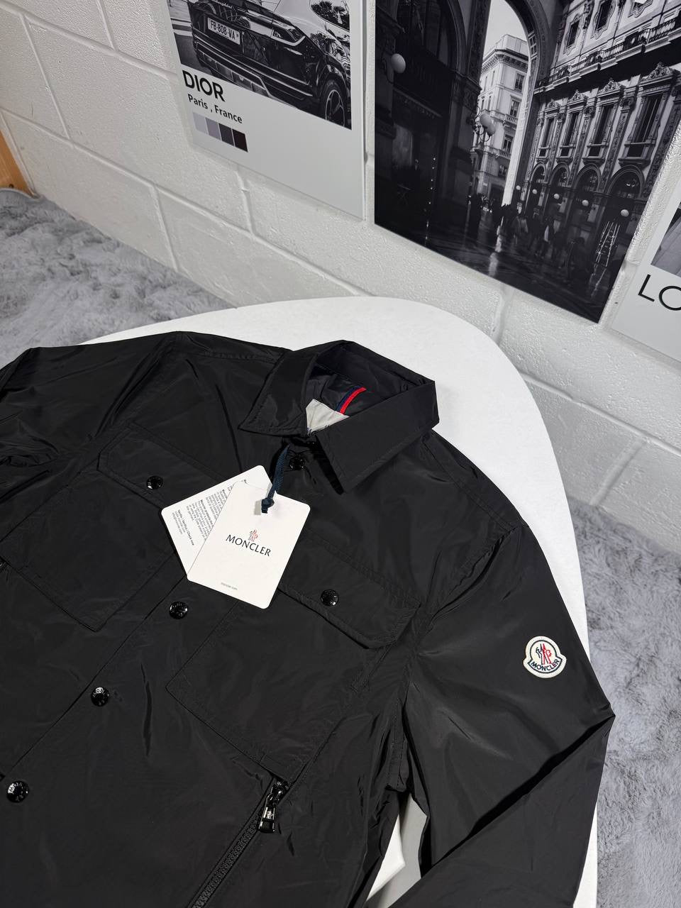 MNCLR FREMA BLACK WINDBREAKER