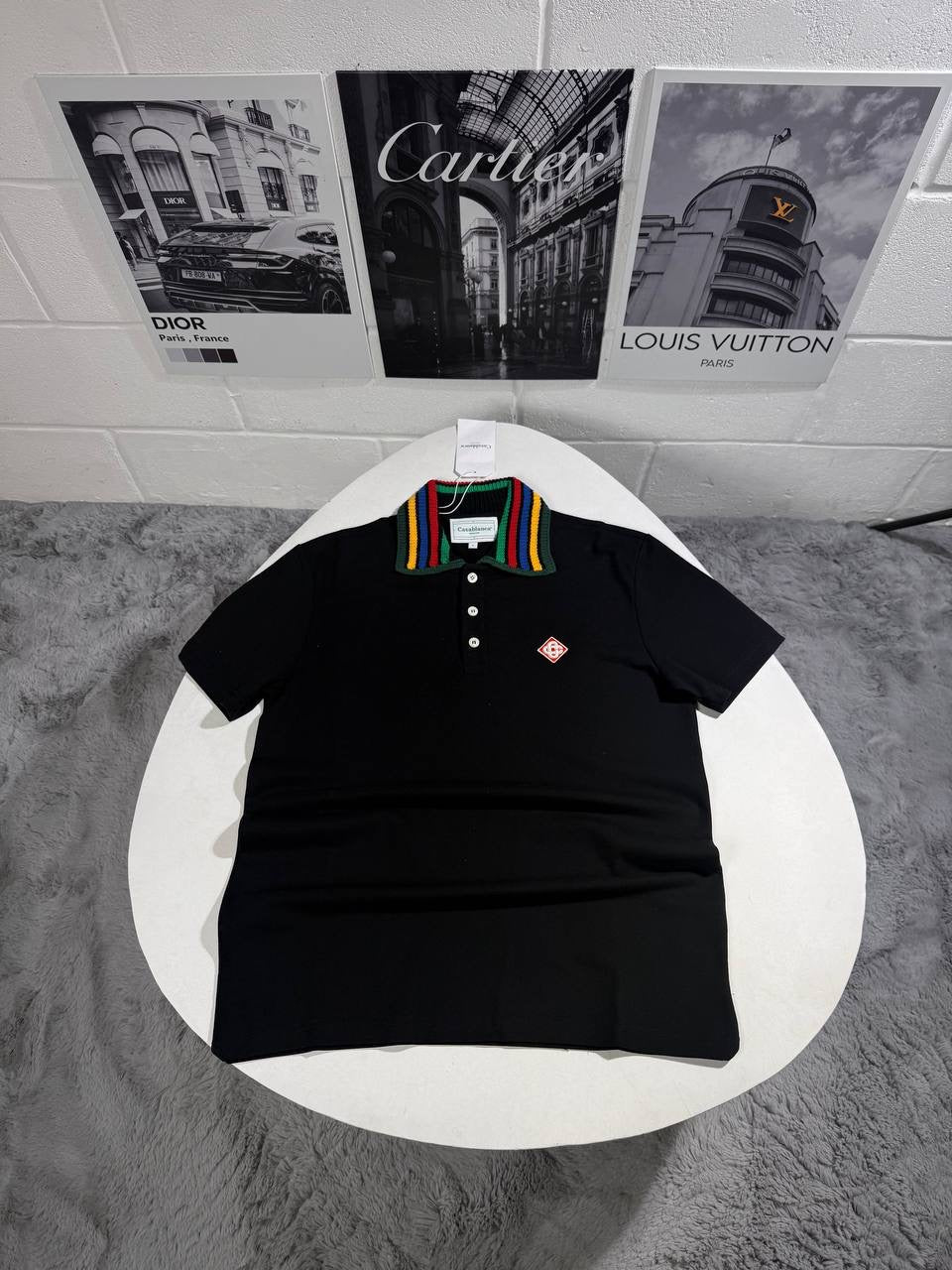 CASA KNITTED COLLOR POLO