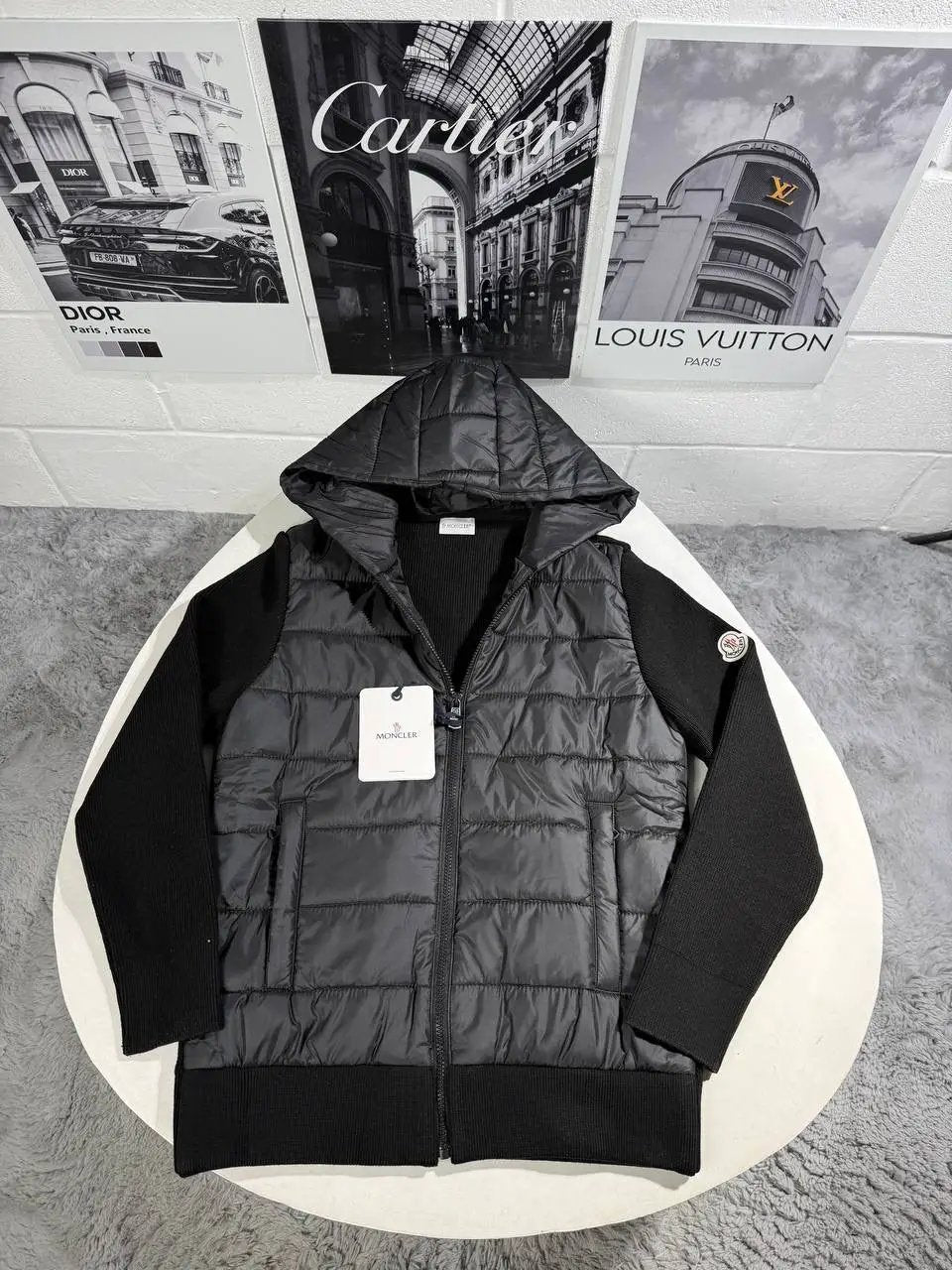 MNCLR PADDED HOODED CARDIGAN by Stock supplier