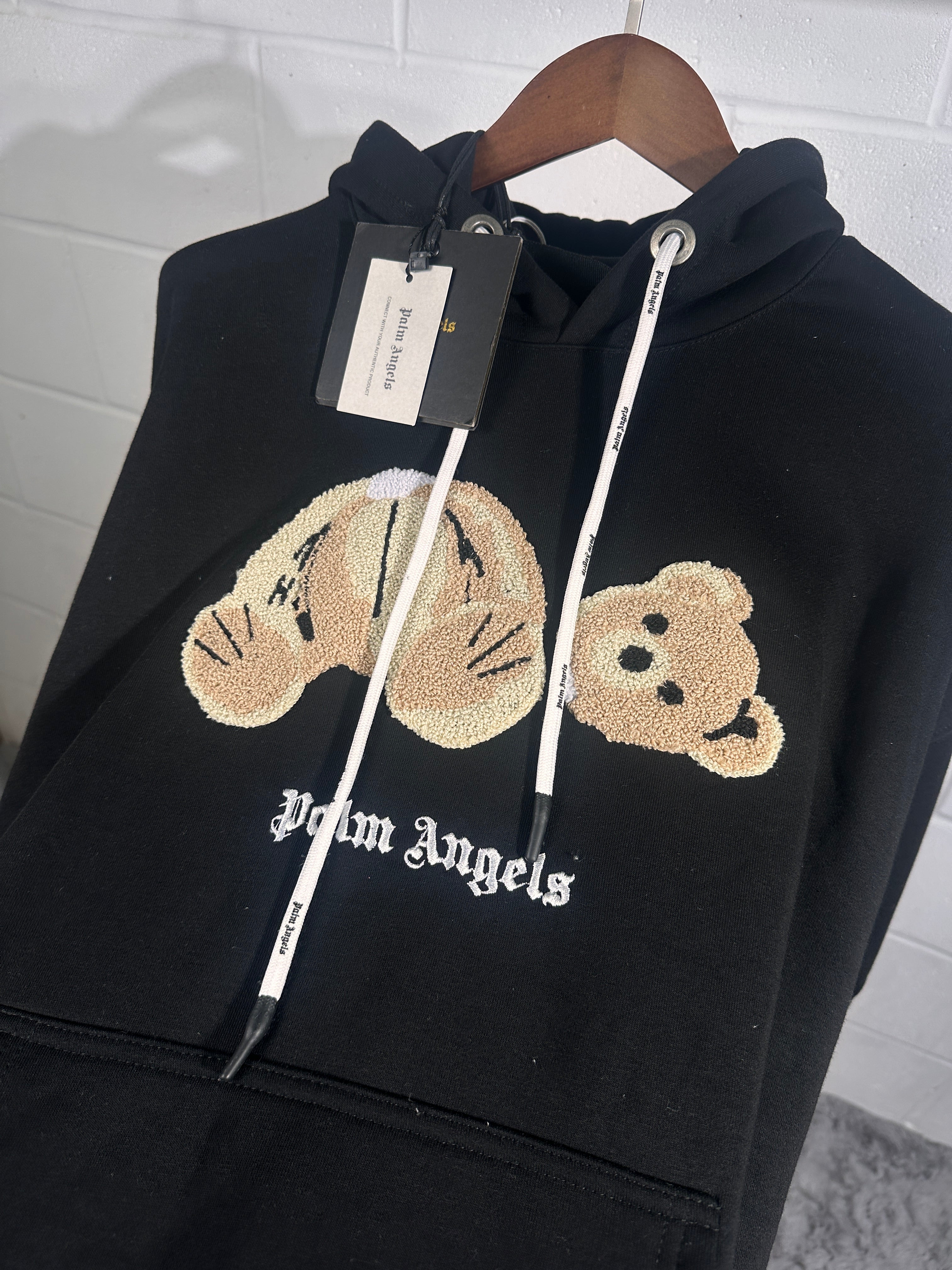 Palm angels hoodie black