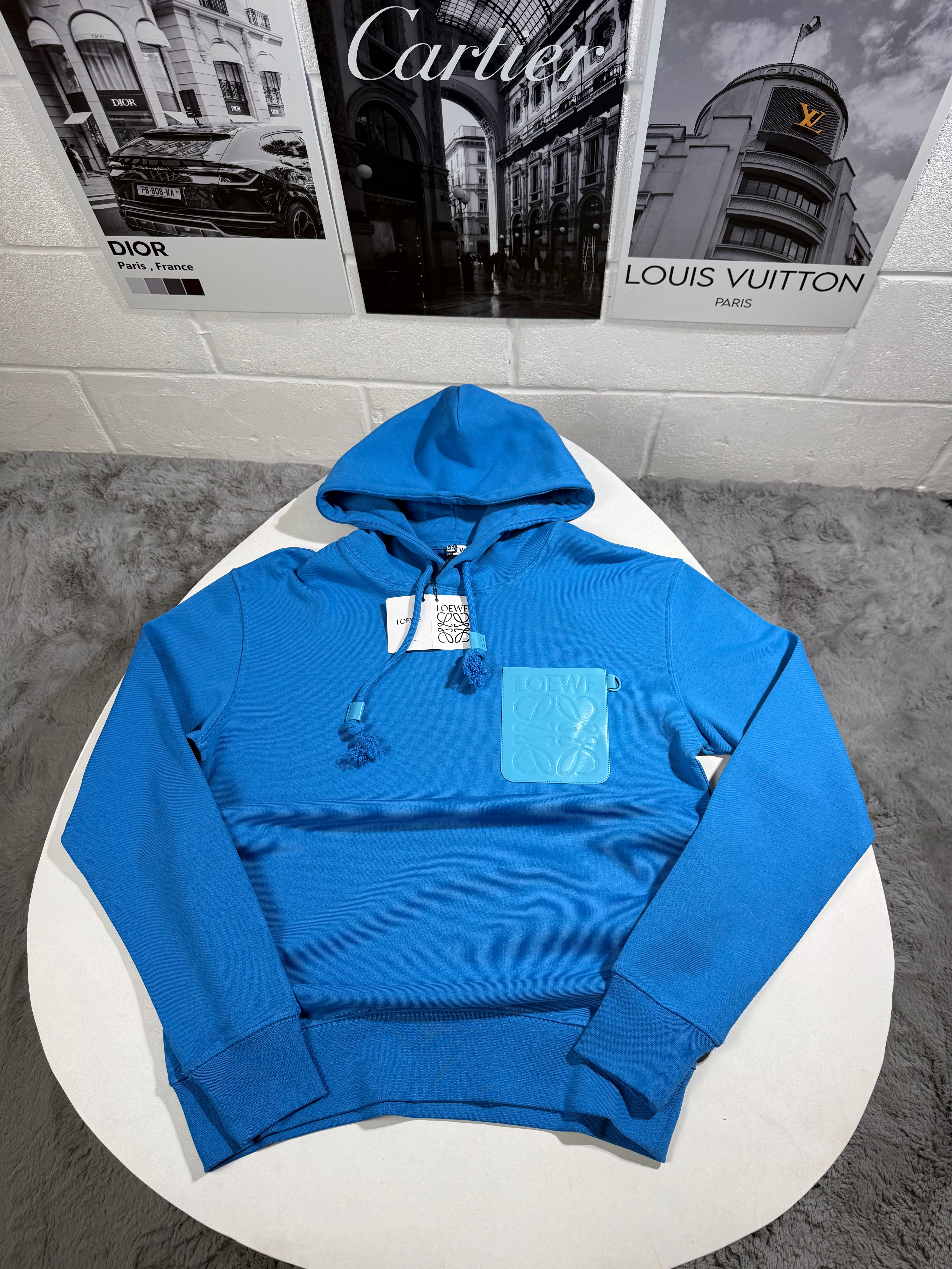 LO PATCH POCKET HOODIE