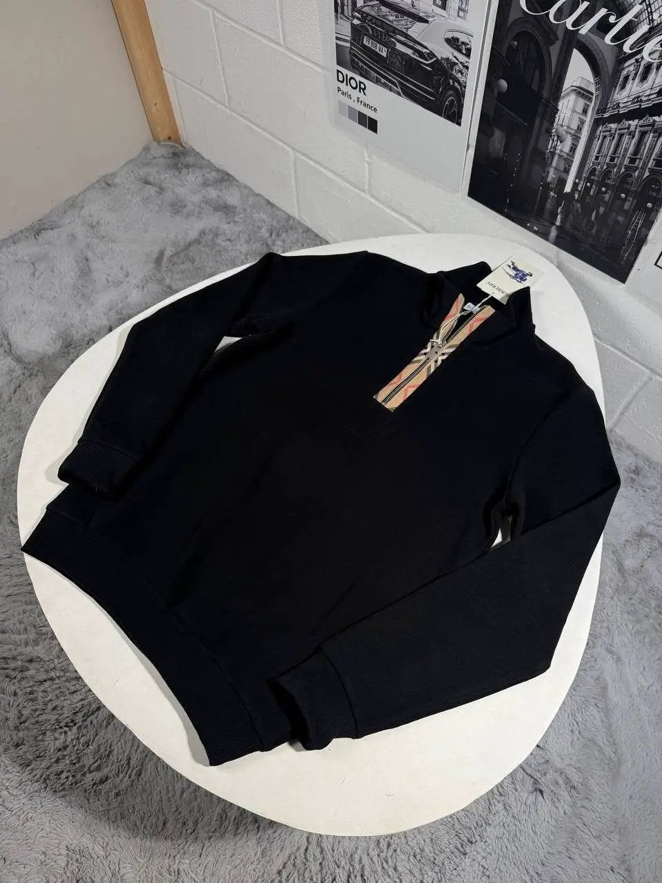 BURB QUARTER ZIP by Stock supplier