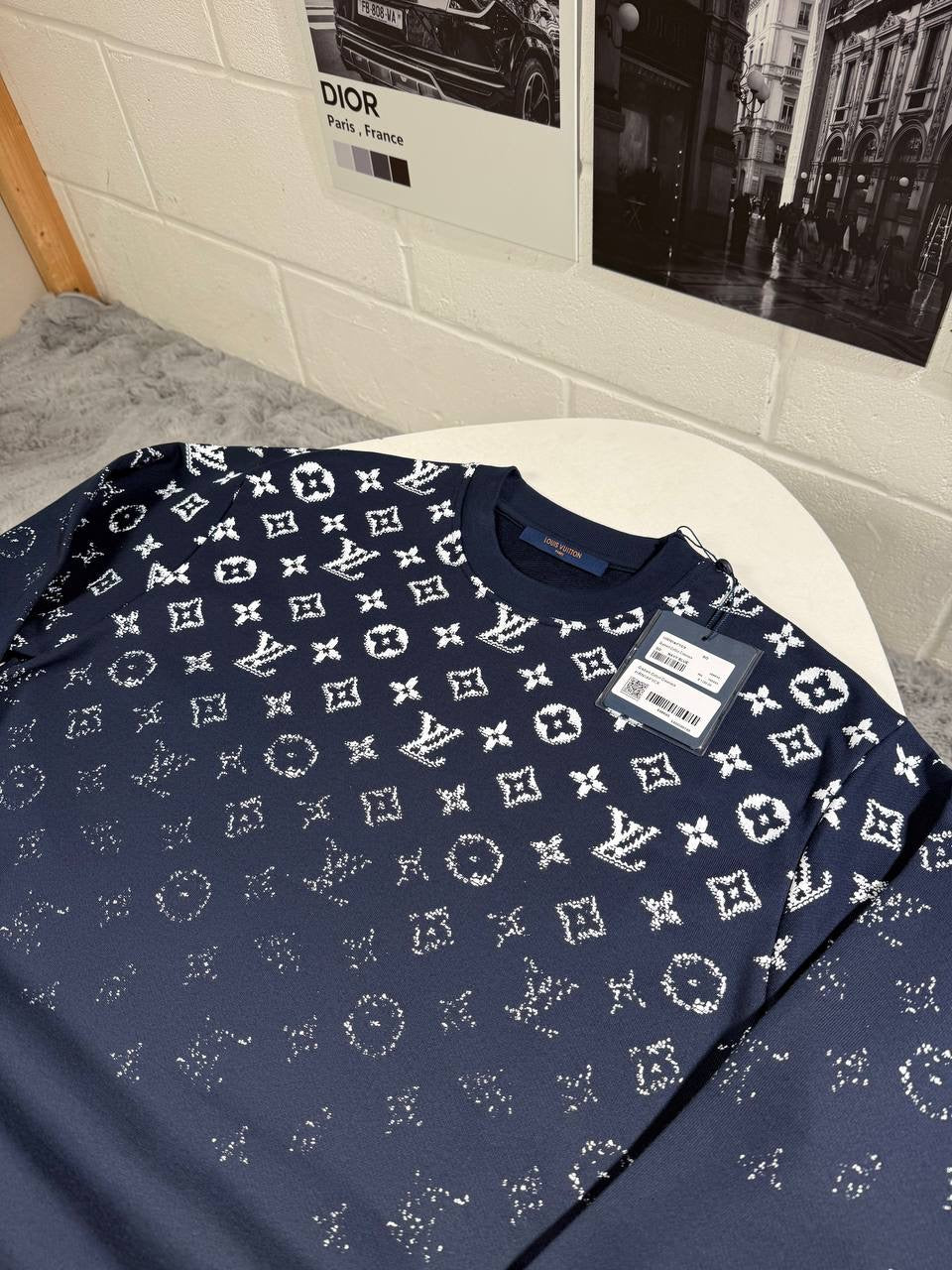 LVE GRADIENT COTTON SWEATSHIRT