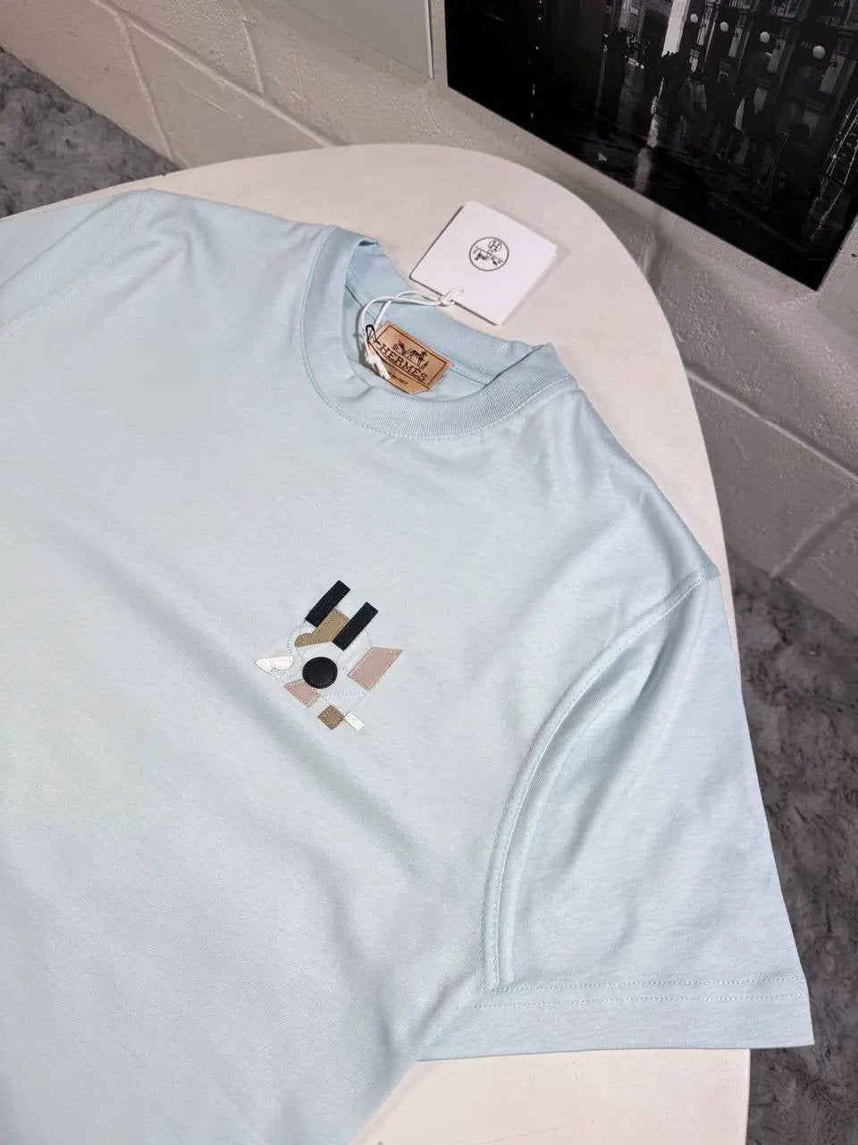 HRM T SHIRT BABY BLUE by Stock supplier