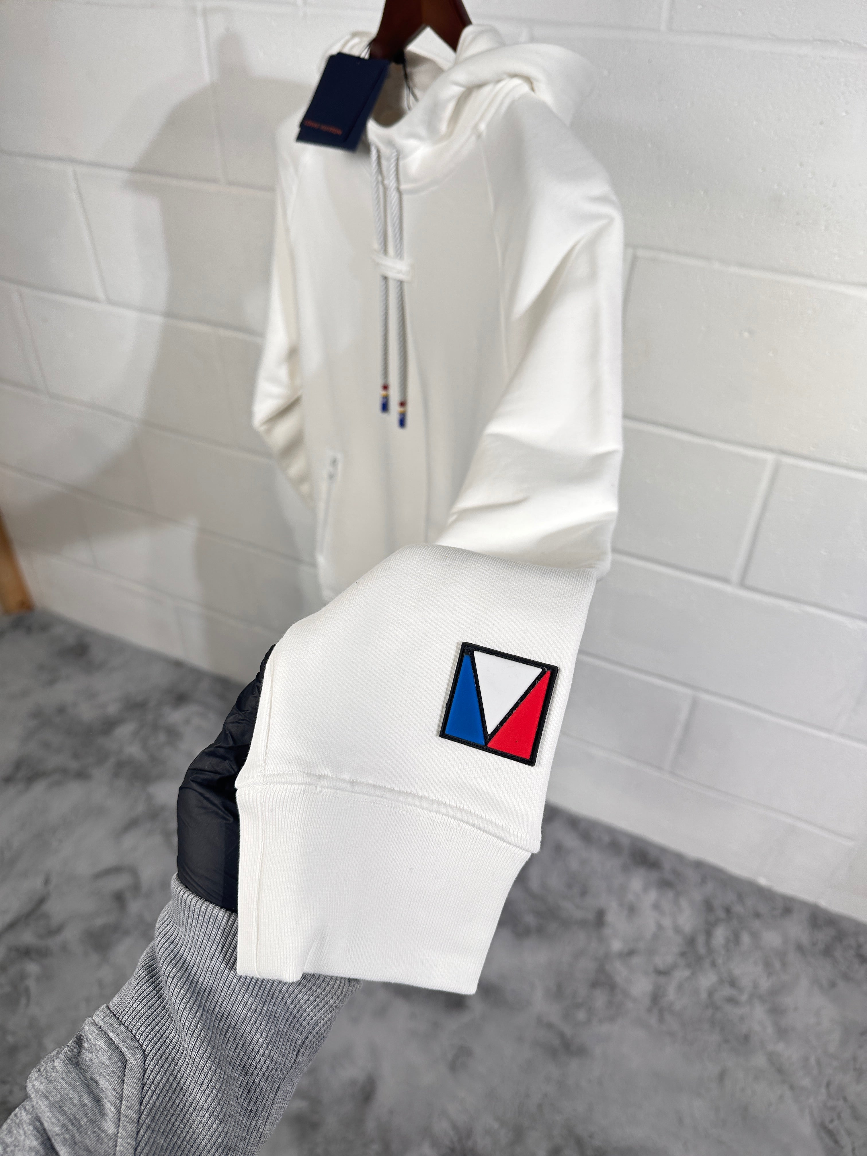 LV NBA hoodie white