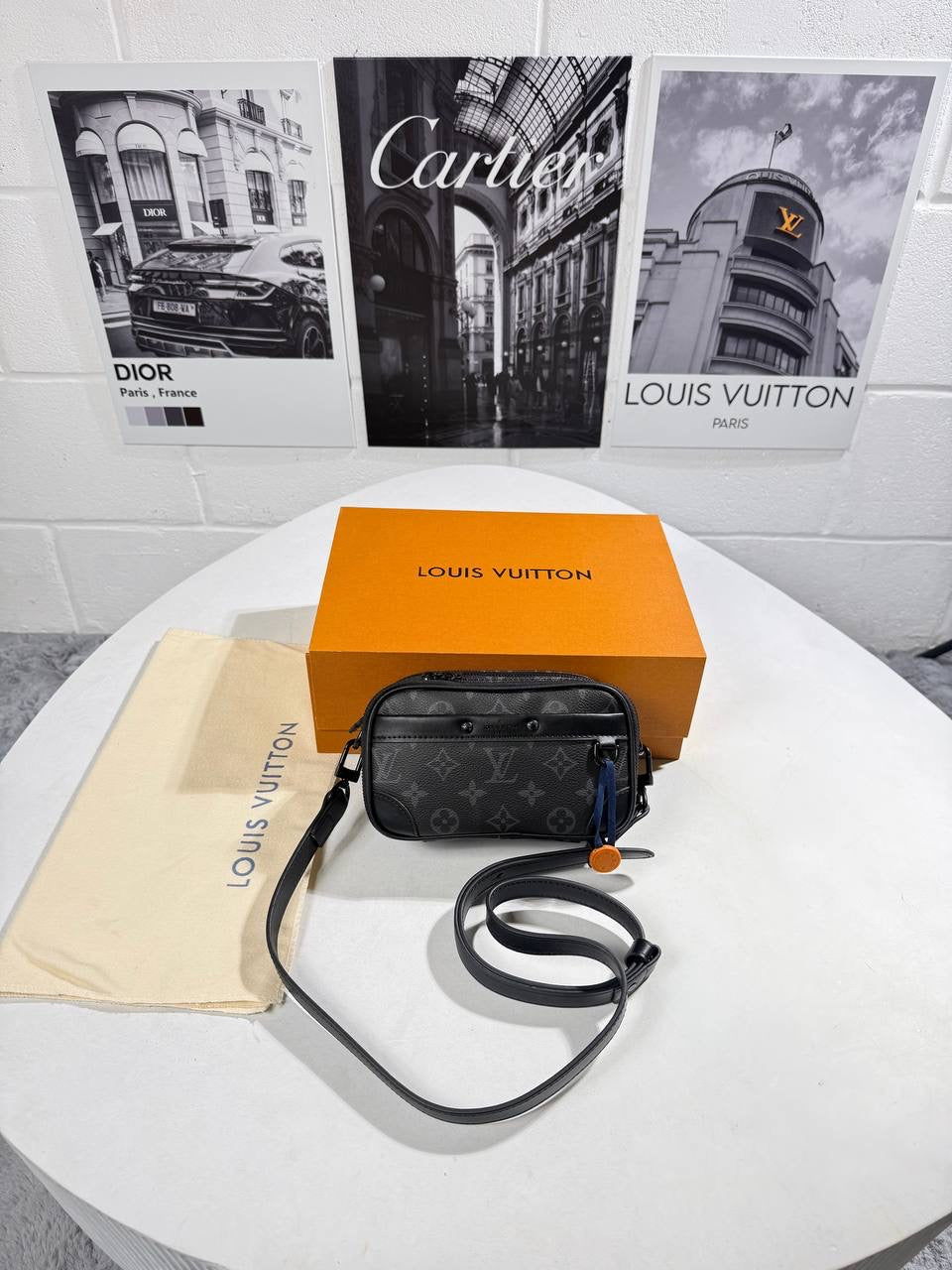 LVE ALPHA MONOGRAM BAG