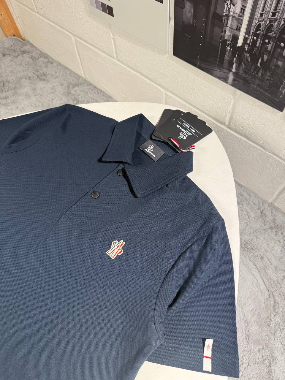 MNCLR FREGMENT LOGO POLO