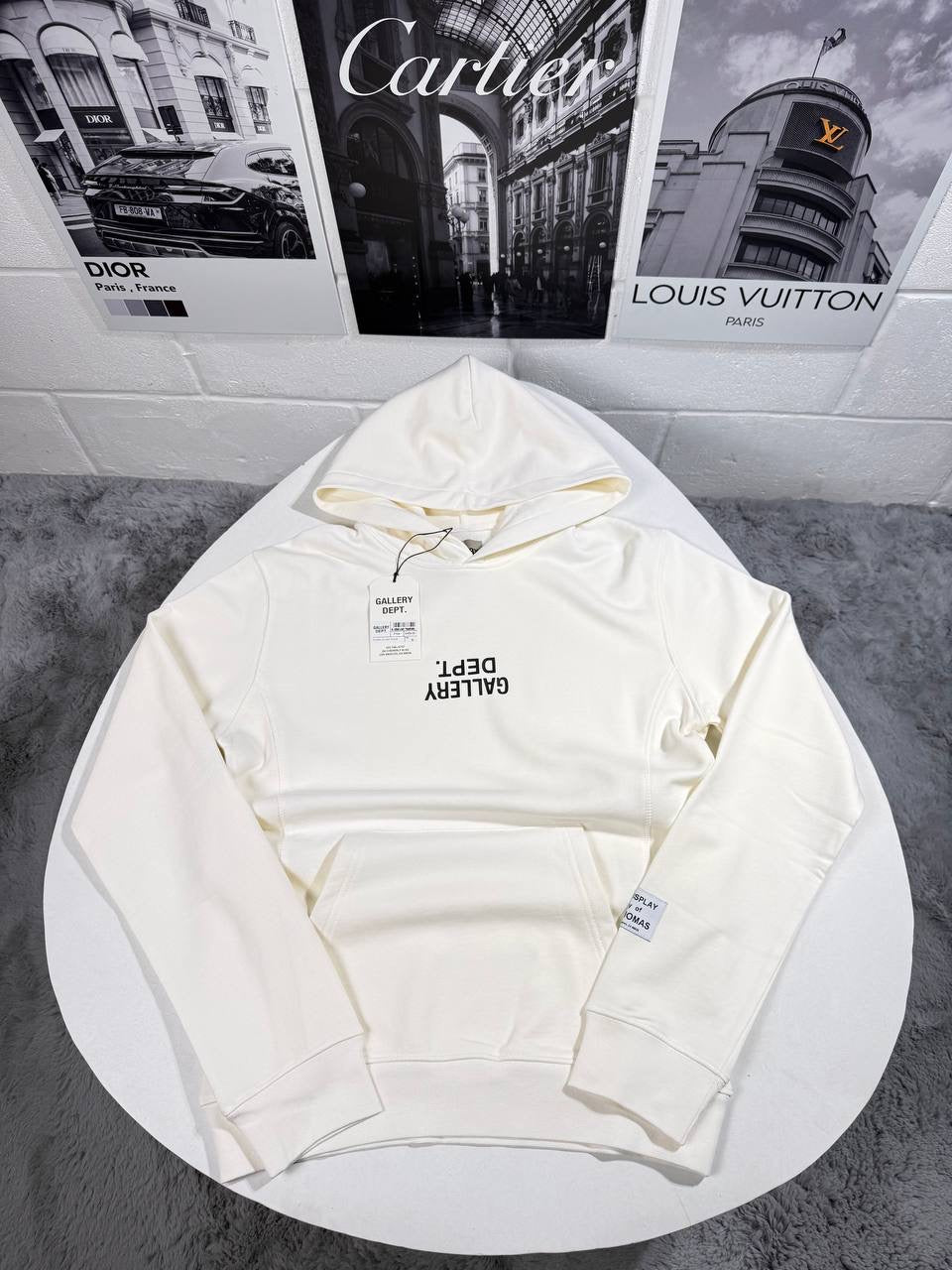 GALLERY HOODIE WHITE