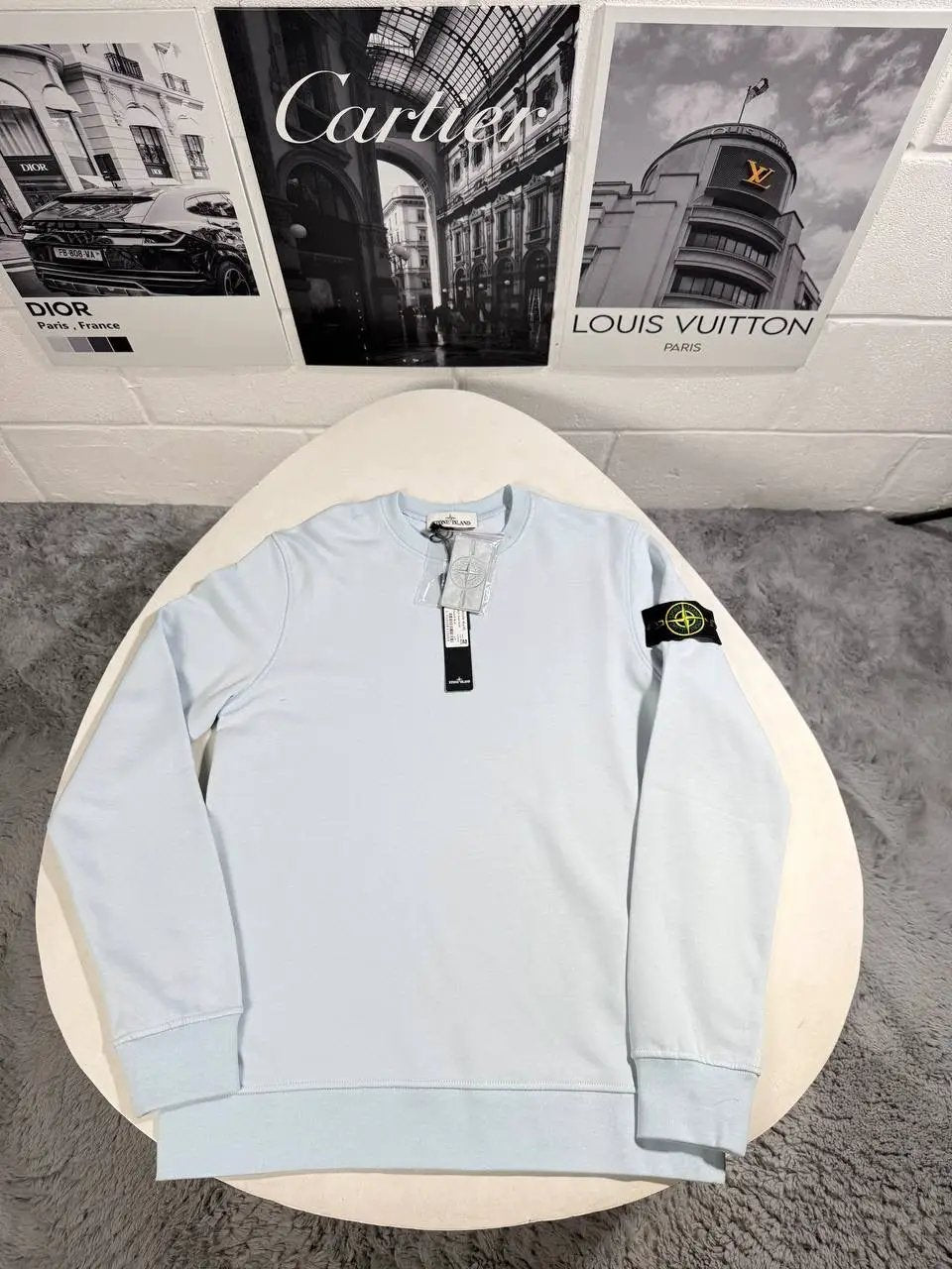 SI DOUBLE BADGE SWEATSHIRT by Stock supplier