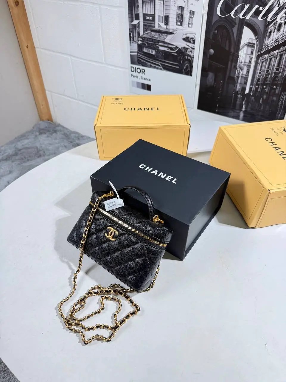 CHNL VANITY MINI BAG Stock supplier