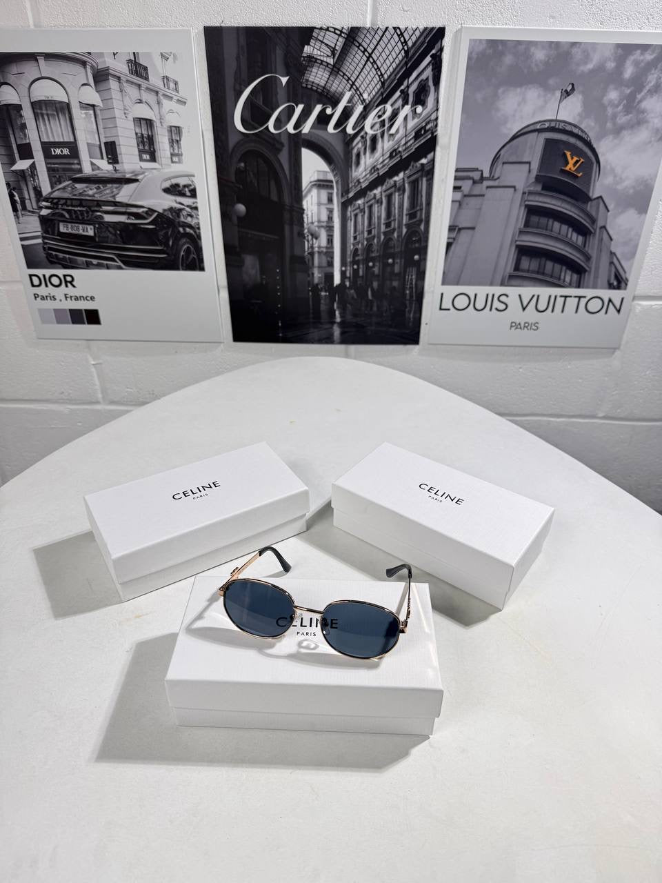 CLN SUNGLASSES GOLD WOMEN