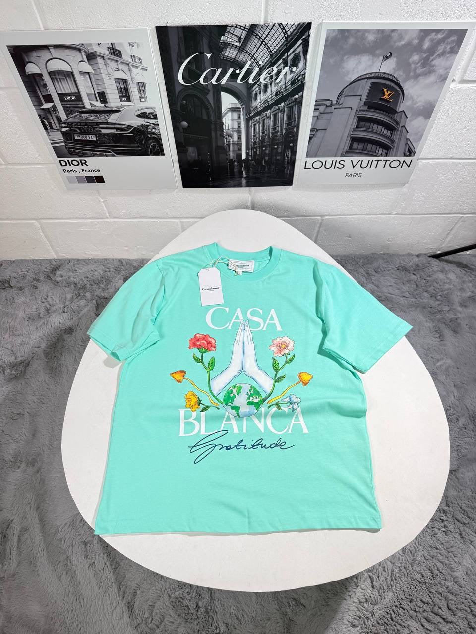 CASA PRINTED COTTON TSHIRT