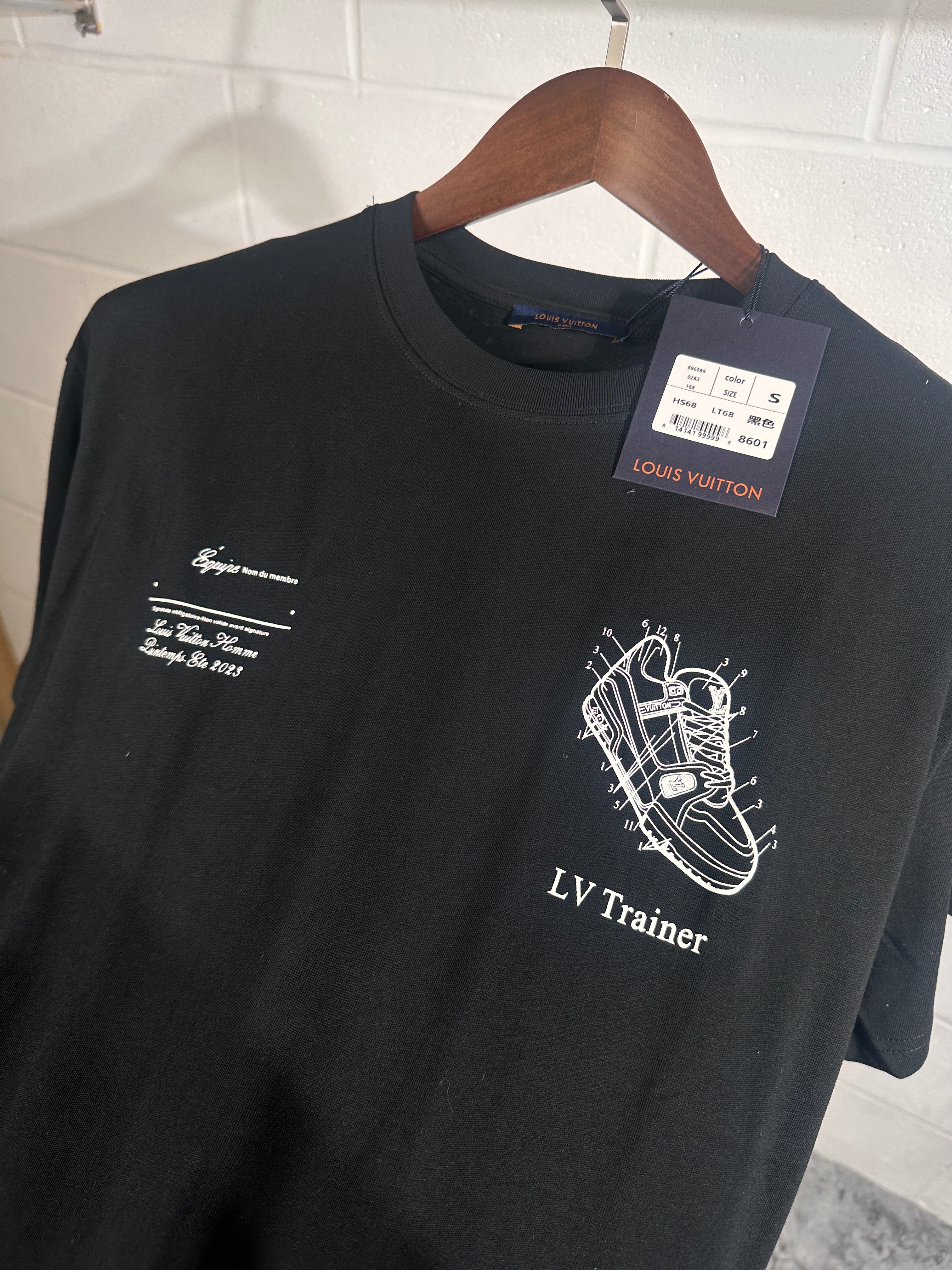 Lv tee black