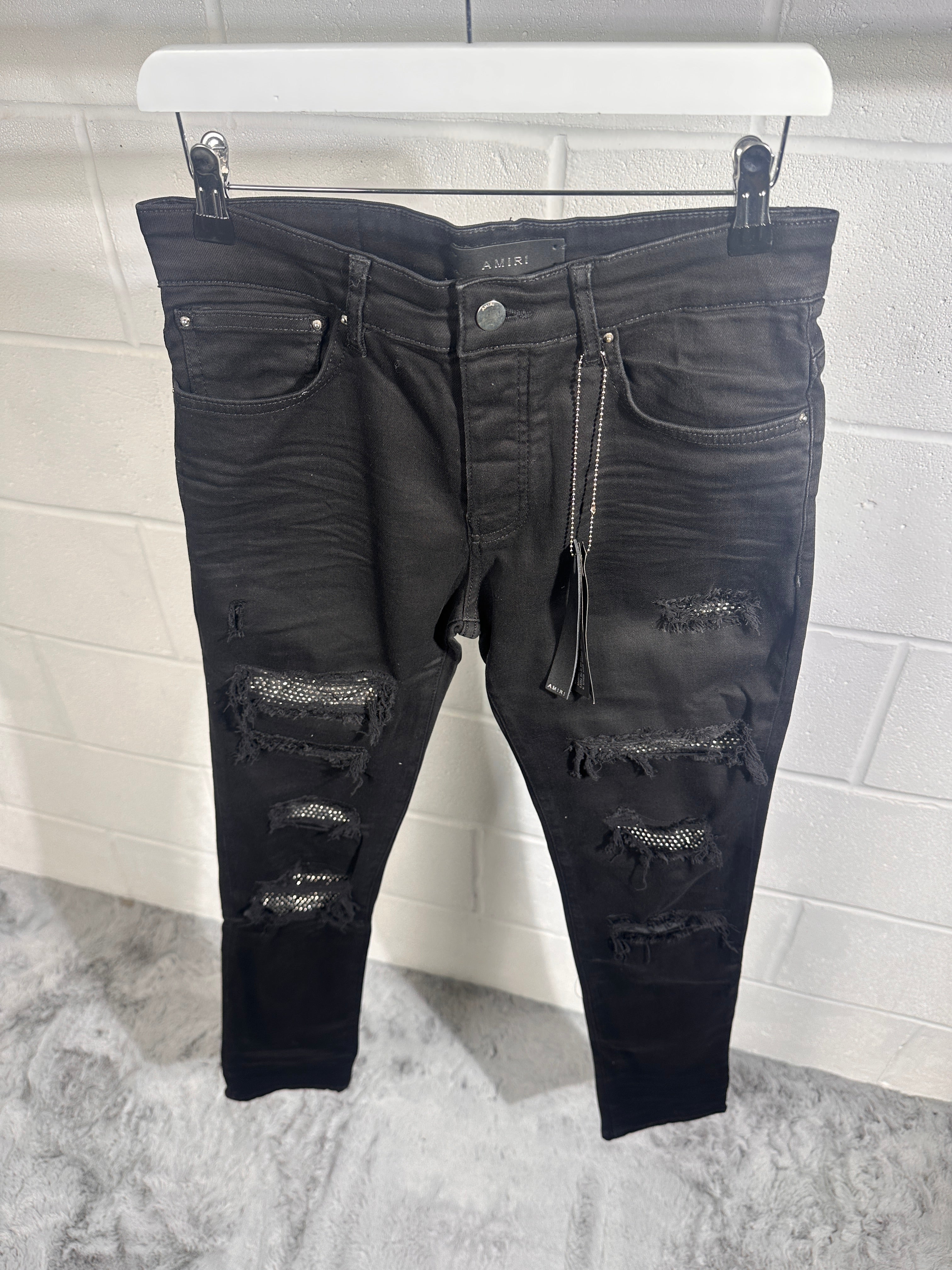 Amiri denim black