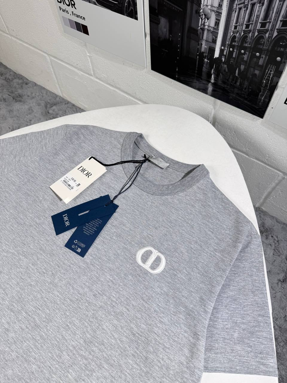 CD T SHIRT GREY