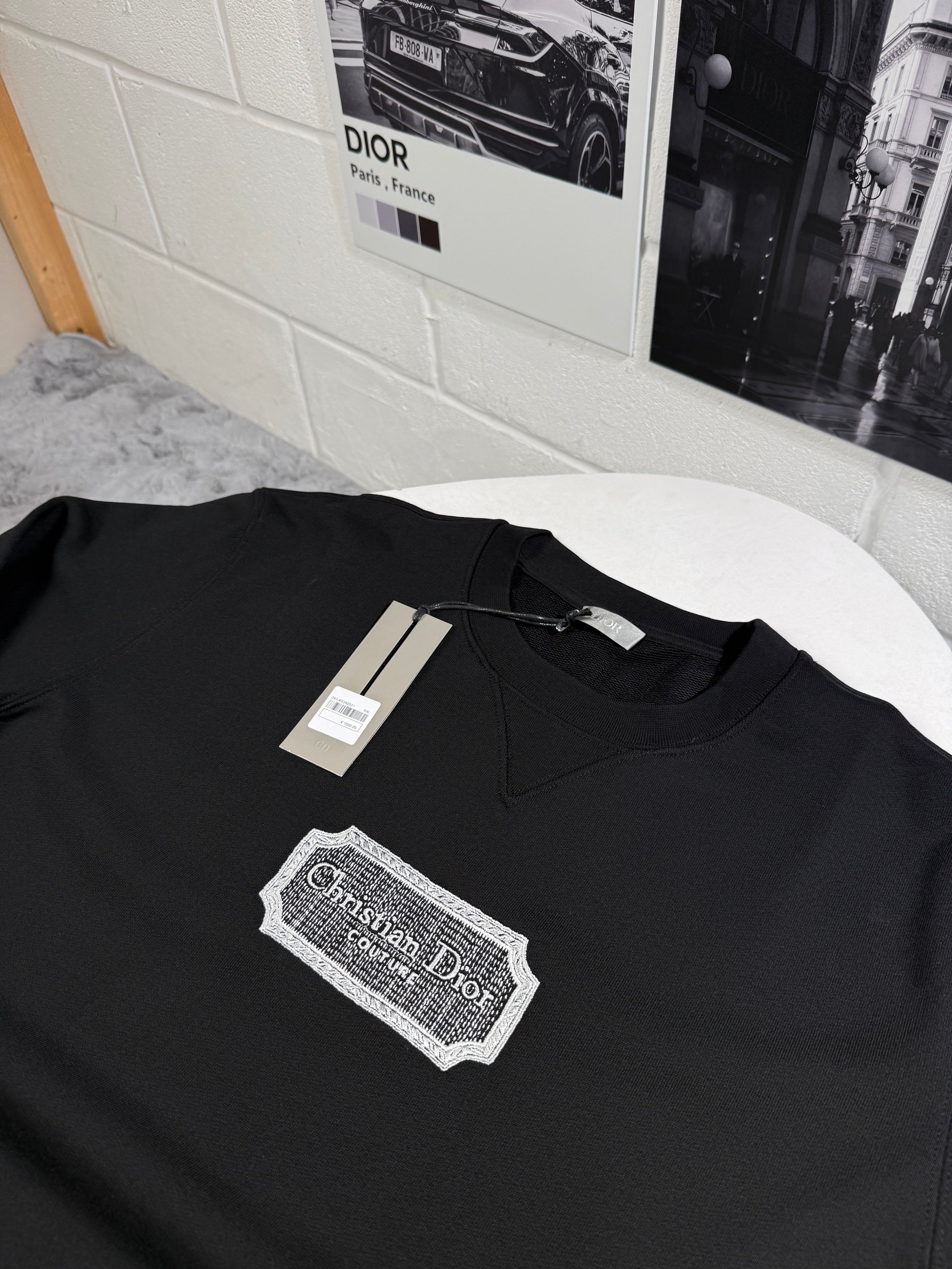 CD LOGO JUMPER BLACK