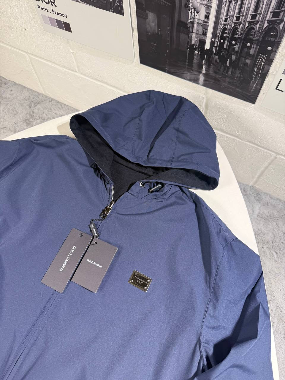 D&G REVERSIBLE WIND RSISTANT JACKET