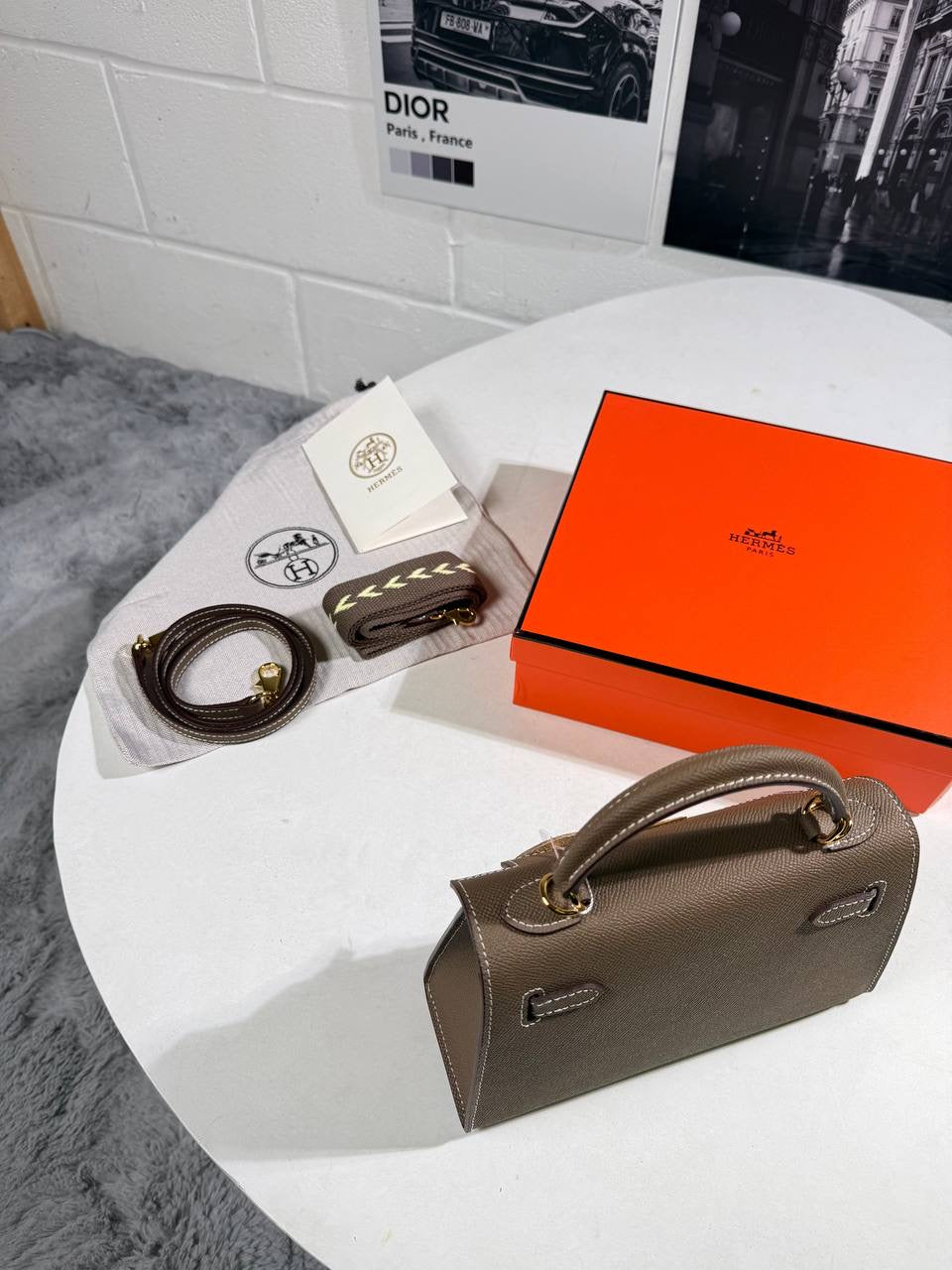 HRMS KELLY SELLIER BAG