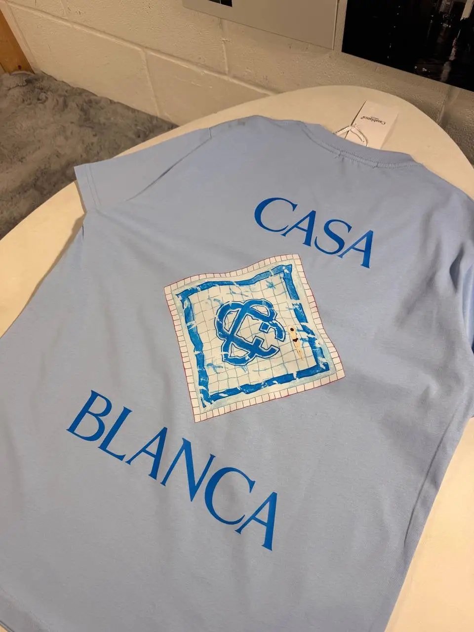 CASA TSHIRT BLUE Stock supplier