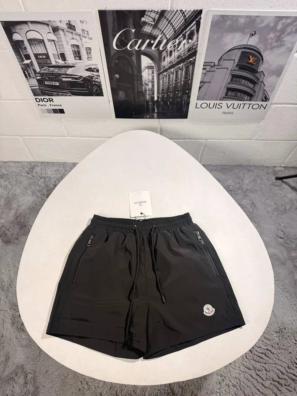 MNCLR ZIP UP SHORTS Stock supplier