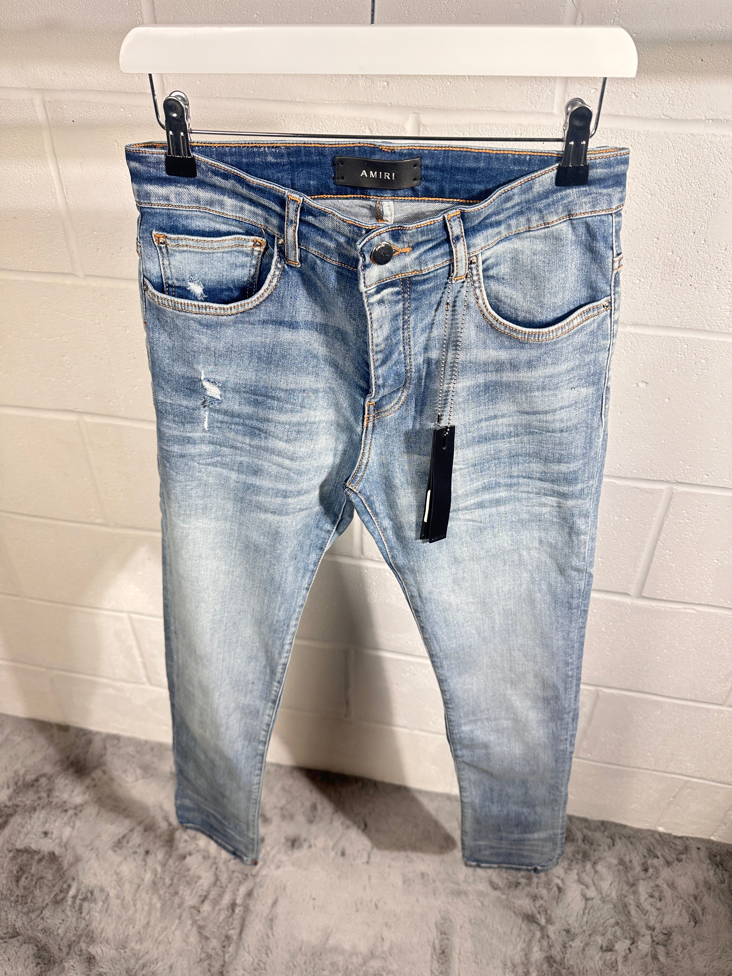 Amiri denim jeans blue