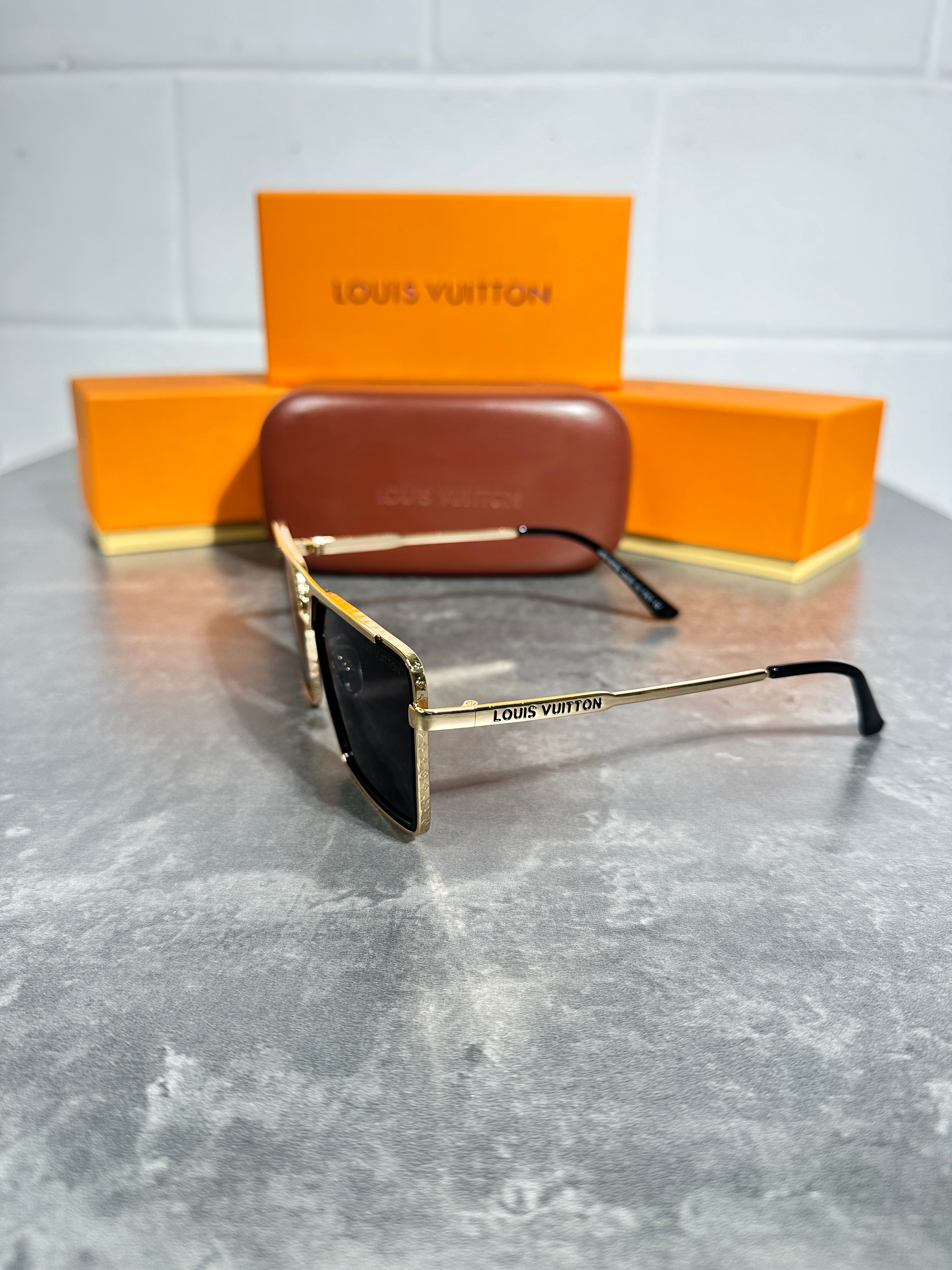 Lv - glasses gold