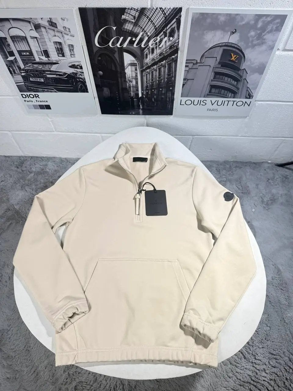 MNC QUARTER ZIP BLACK BADGE by Stock supplier