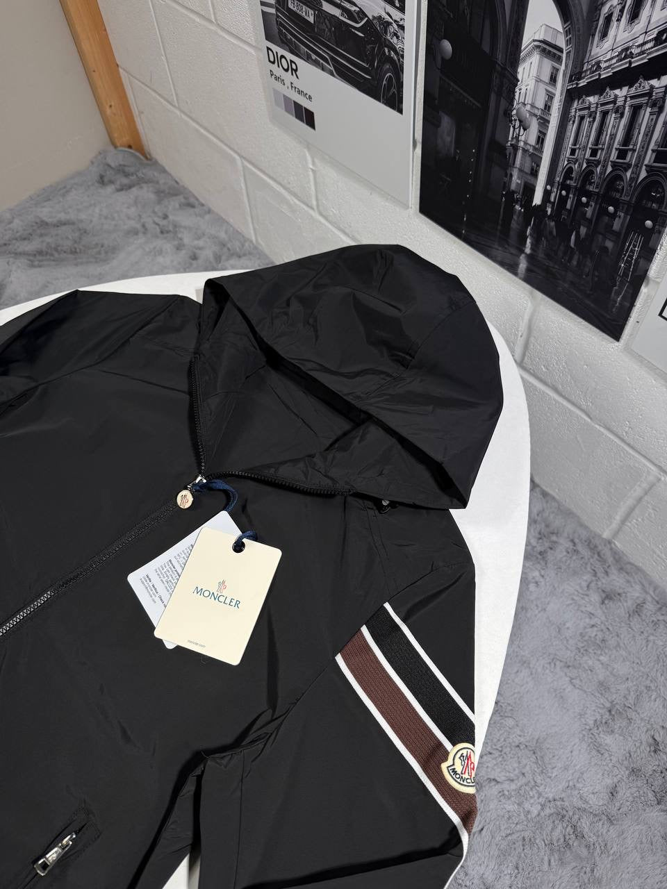 MNCLR CLAUT WINDBREAKER BLACK