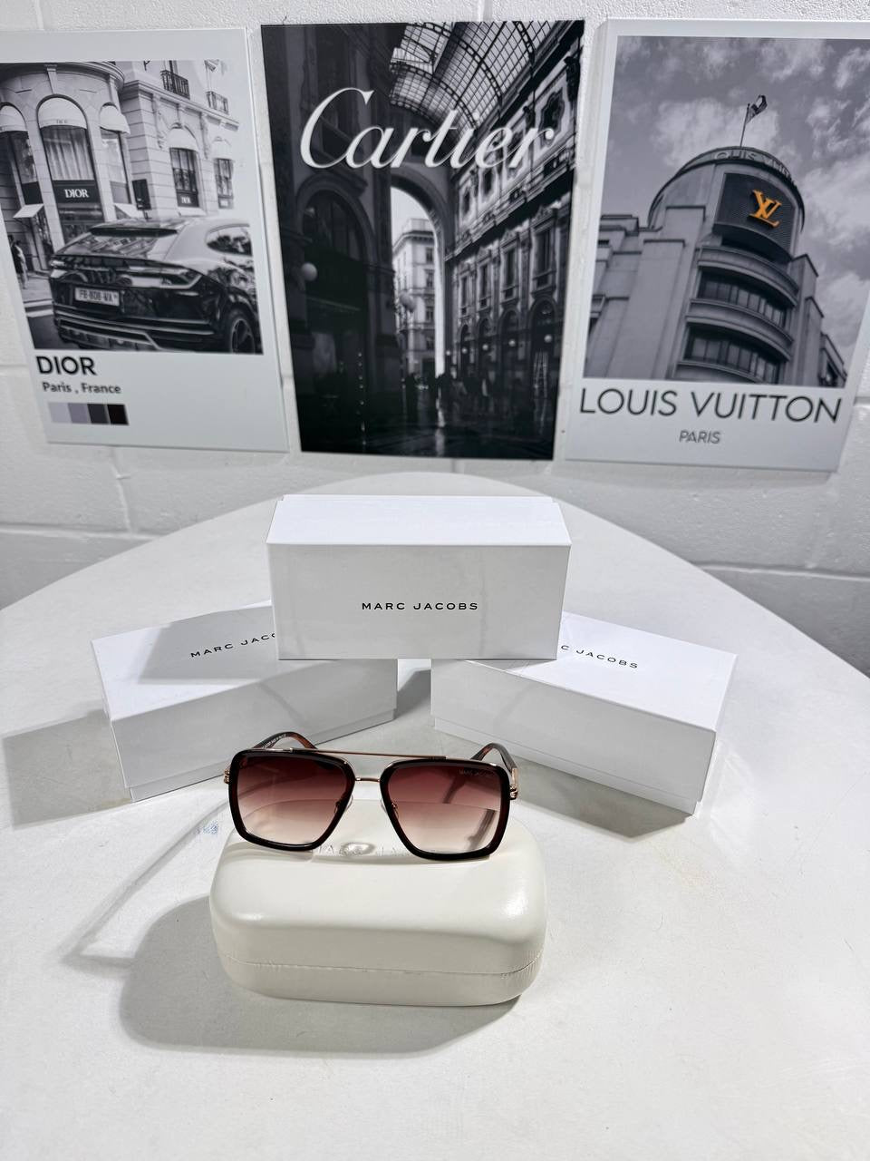 M. JACOB LOGO SUNGLASSES