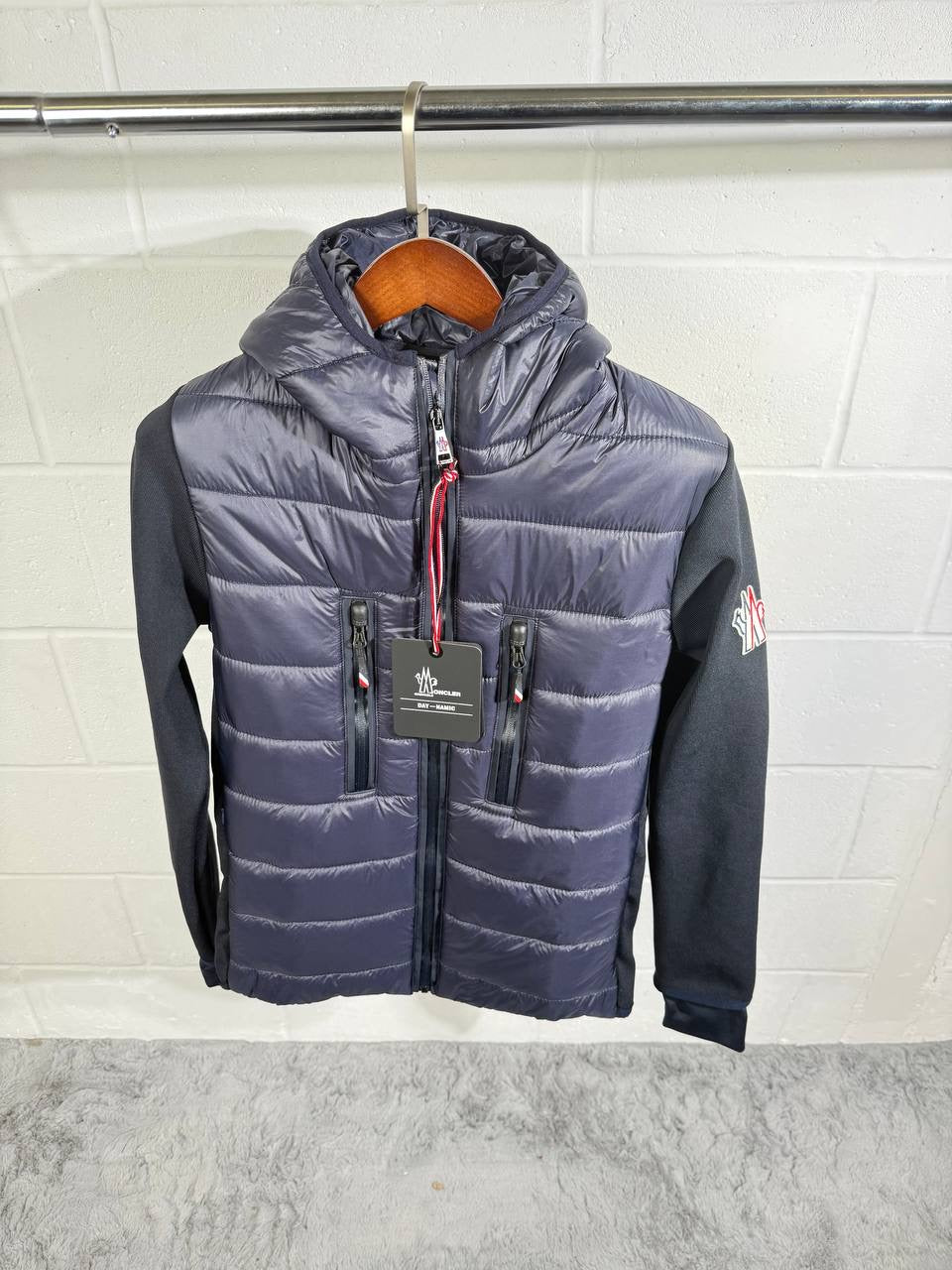 MONCLER FRAGMENT HOODIE NAVY