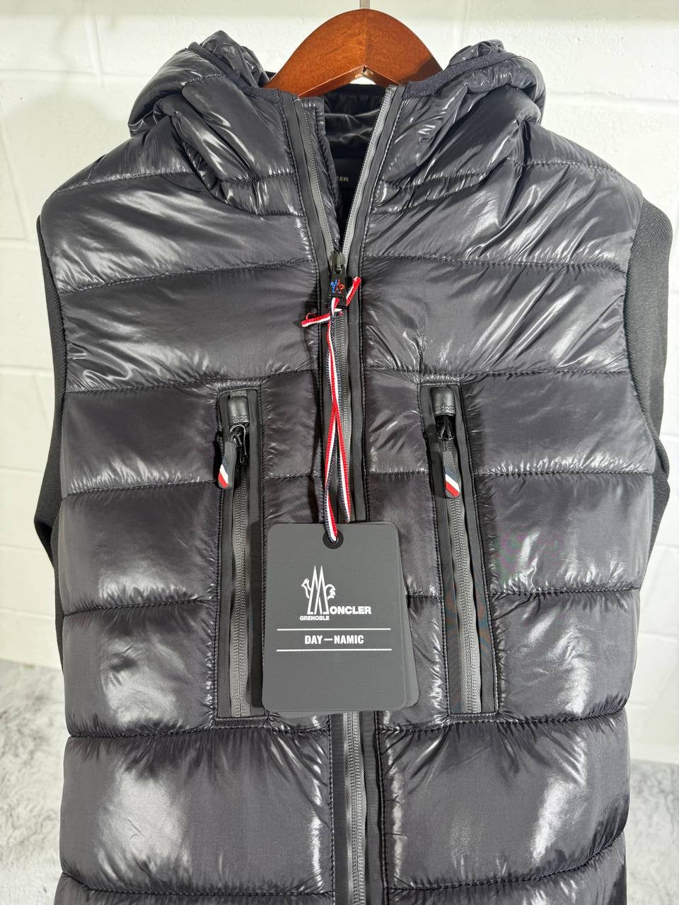 MONCLER FRAGMENT HOODIE BLACK