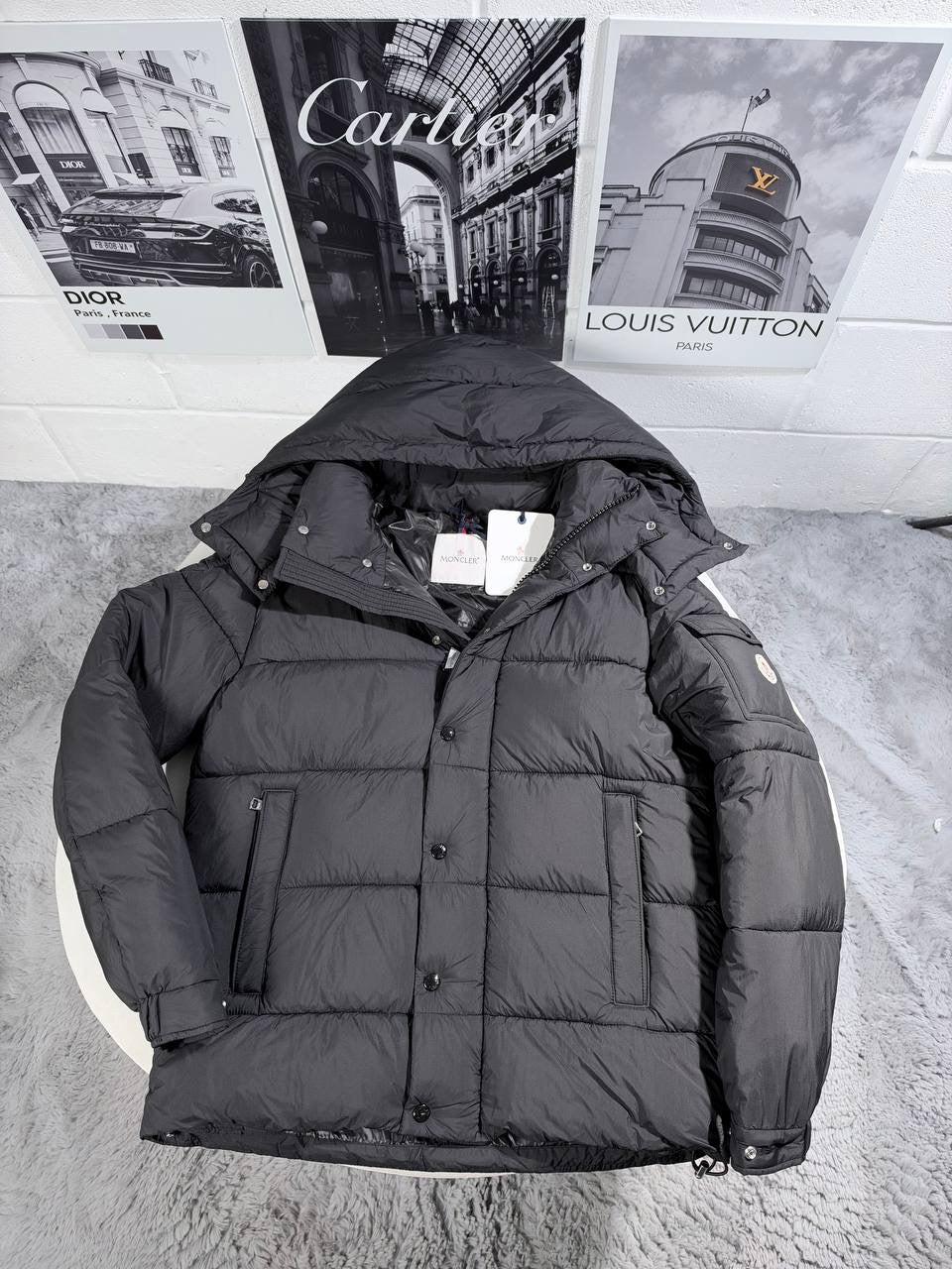 MNCLR MAYA 70 COAT BLACK