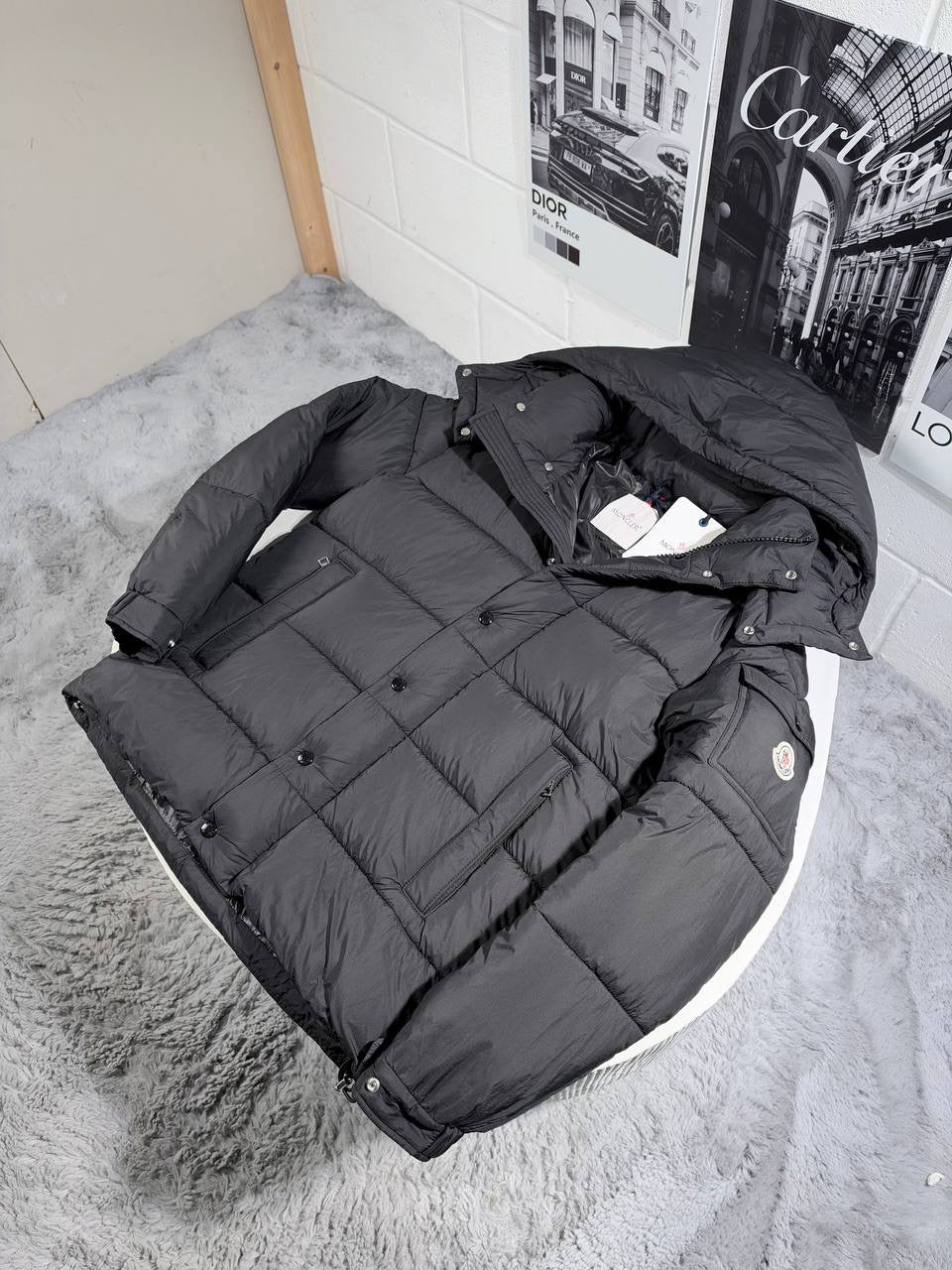 MNCLR MAYA 70 COAT BLACK