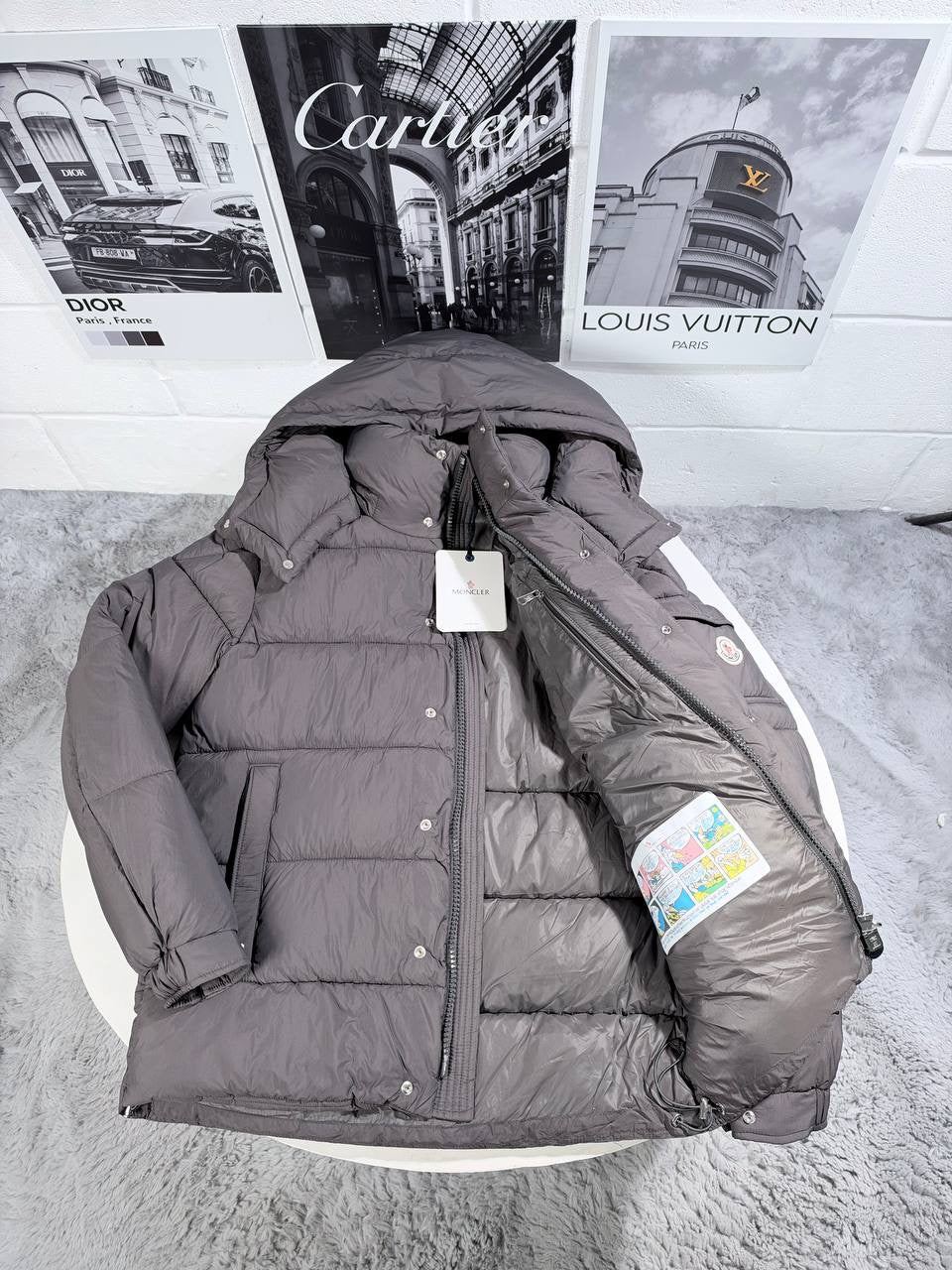MNCLR MAYA 70 COAT GREY