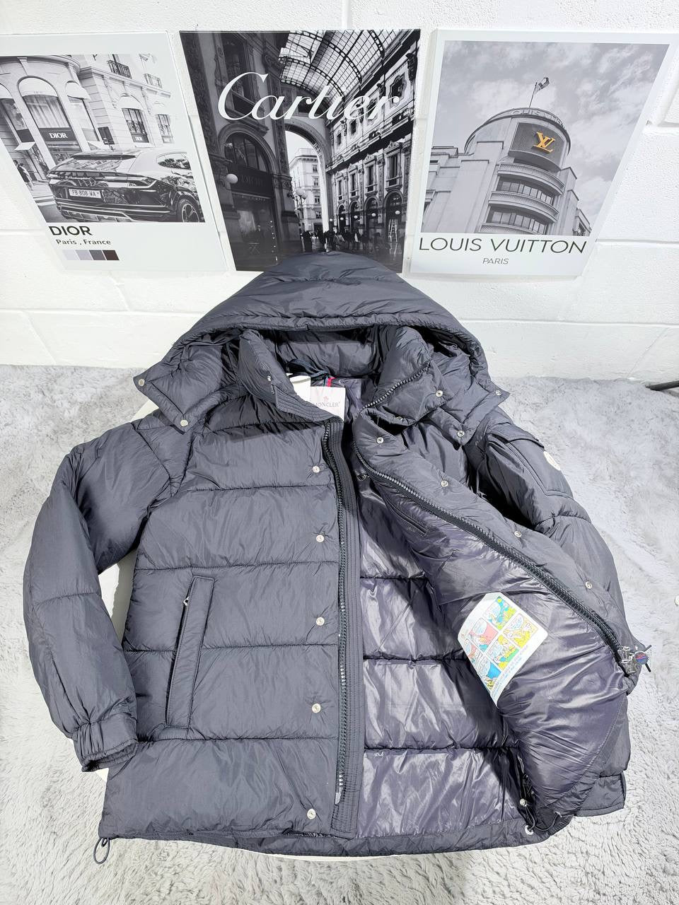 MNCLR MAYA 70 COAT NAVY